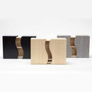 【加茂桐箪笥】想ひ凾 (野本桐凾製作所) 桐の飾り棚 (焼桐 グレー) (大型配送料2,500円) (大型配送料2,500円)