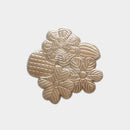 【ブローチ】レース調彫 シルバー | 尾張仏具