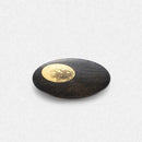 【プレート】おぼろ月 6寸 (漆) | 金沢箔 | 箔一