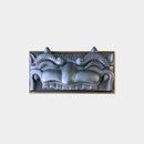 【三州鬼瓦】鬼福製鬼瓦所 ティッシュケース（笑顔の鬼瓦）