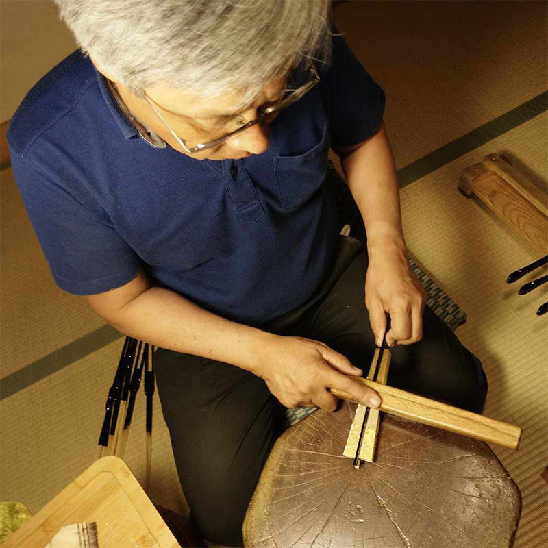 【扇子】男物 紙扇 富嶽三十六景 赤神奈川沖浪裏 | 京扇子 | 大西常商店