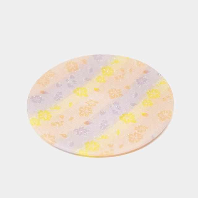 【お皿】 ORI-ZARA (桜) ピンク 5点セット｜西陣織