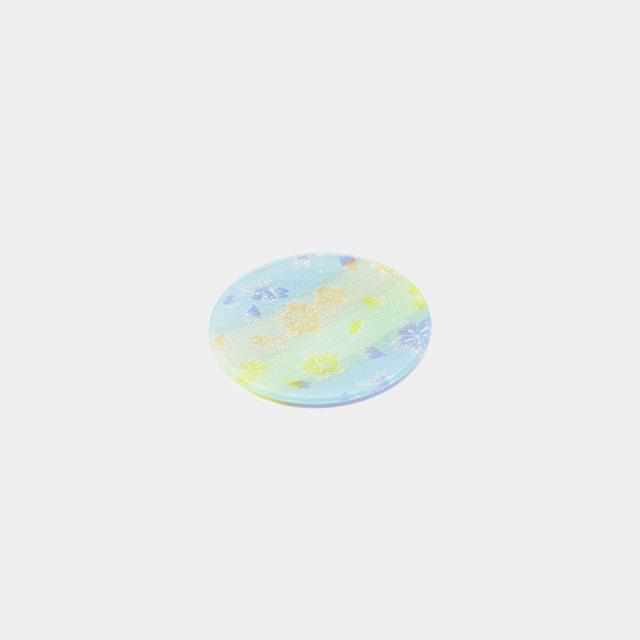 【お皿】 ORI-ZARA (桜) ブルー S｜西陣織
