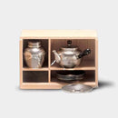 【茶器揃】イブシ 三ッ組 | 大阪浪華錫器