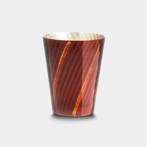 【カップ】越前仕上げ 白檀 赤 | 大阪浪華錫器