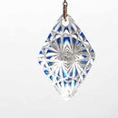 【江戸切子】tokoba ピラミッド･ピアスmini ルリ菊つなぎ（K18）