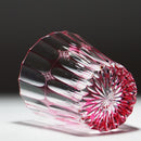 【マルチグラス】凛然 -rin zen- ピンク(金赤)｜切子