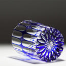 【ロックグラス】凛然 ‐rin zen- (青)｜切子