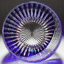 【グラス】ienomi 白蛇 -haku ja- (青)｜切子