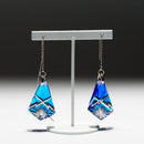 【ピアス】アメリカンピアス 星華 -seika- 2ヶ (青) | 切子 | 凛然