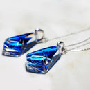 【ピアス】アメリカンピアス 星華 -seika- 2ヶ (青) | 切子 | 凛然