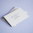 【オプション】メッセージカード | タイピング