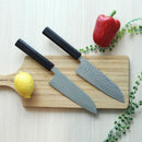 【三徳包丁】V10ダマスカス31層 藍染 黒 樫八角柄 170 | BECOSオリジナル