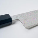 【三徳包丁】V10ダマスカス31層 藍染 青 樫八角柄 170 | BECOSオリジナル