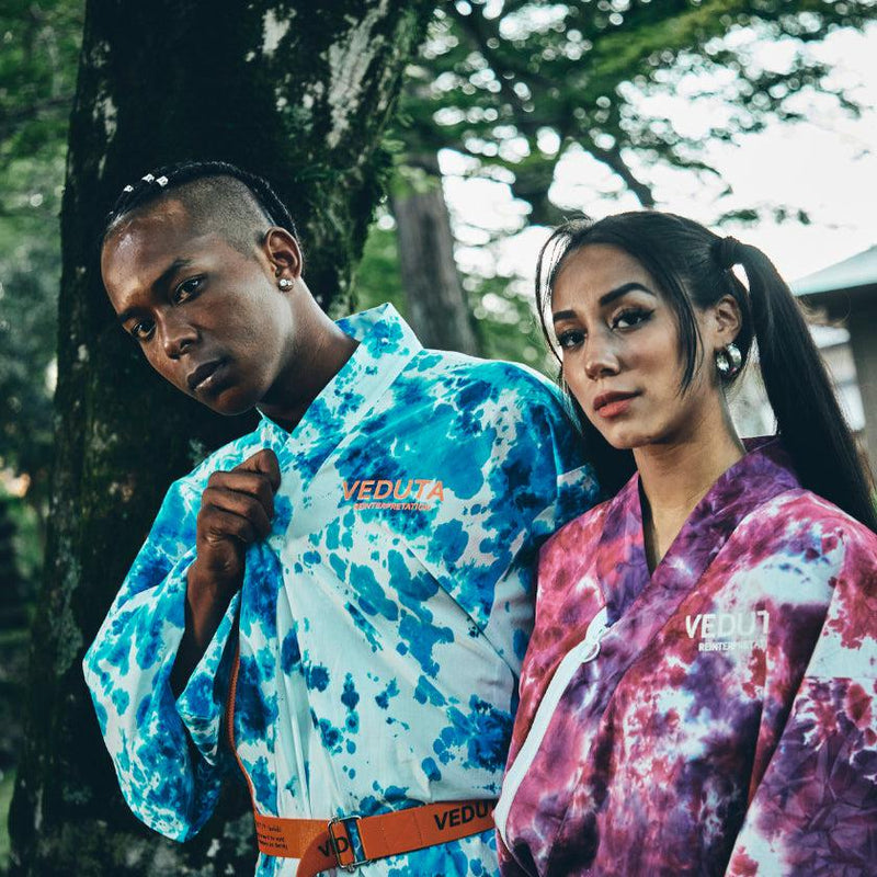 【浴衣】"TRADITIONAL" YUKATA：Iza波 | 着物 | VEDUTA