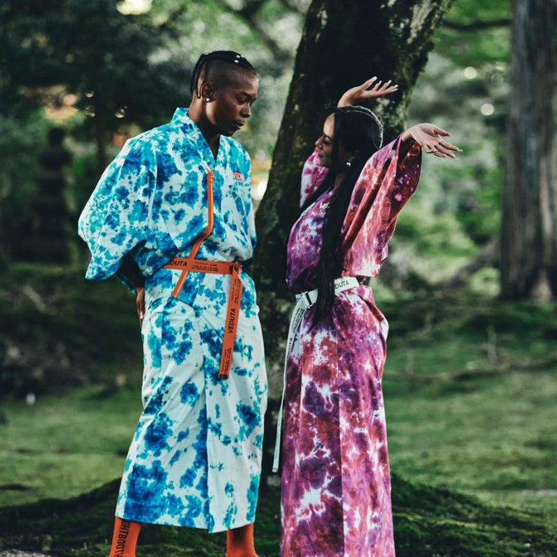【浴衣】"TRADITIONAL" YUKATA：Iza波 | 着物 | VEDUTA