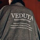 【カーディガン羽織】Life goes off / Gray (スウェット) | 着物 | VEDUTA