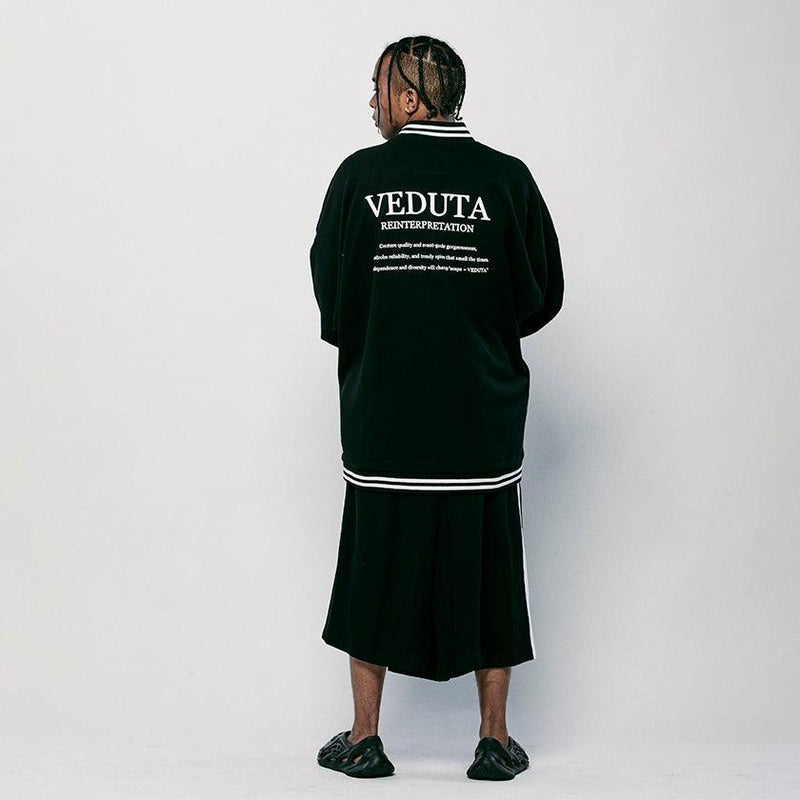【セットアップ】Life goes off / Black (上下) | 着物 | VEDUTA