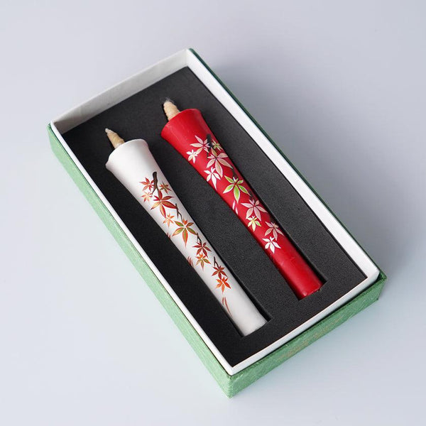 【キャンドル】碇型4匁 紅葉 | 和ろうそく | 中村ローソク