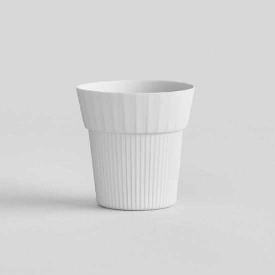 【有田焼】UTSUÀ カップ ミディアム マットホワイト