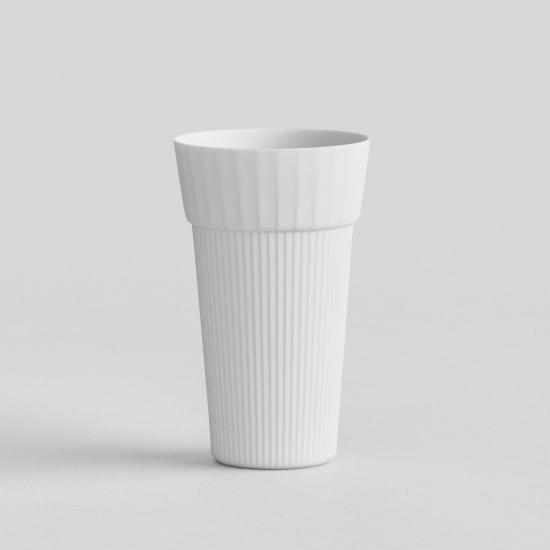 【有田焼】UTSUÀ カップ トール マットホワイト
