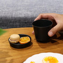【有田焼】2016/ インゲヤード ローマン ティーカップ S (ブラック マット)