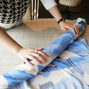 【風呂敷】鶴霞 たづかすみ (二越ちりめん96cm) | 超撥水加工| 朝倉染布