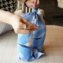 【風呂敷】鶴霞 たづかすみ (二越ちりめん96cm) | 超撥水加工| 朝倉染布