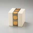 【重箱】古代箔 三段重 (白) | 金沢箔 | 箔一