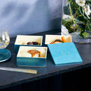 【重箱】KAGA SHIKISAI WATER BLUE | 金沢箔 | 箔一