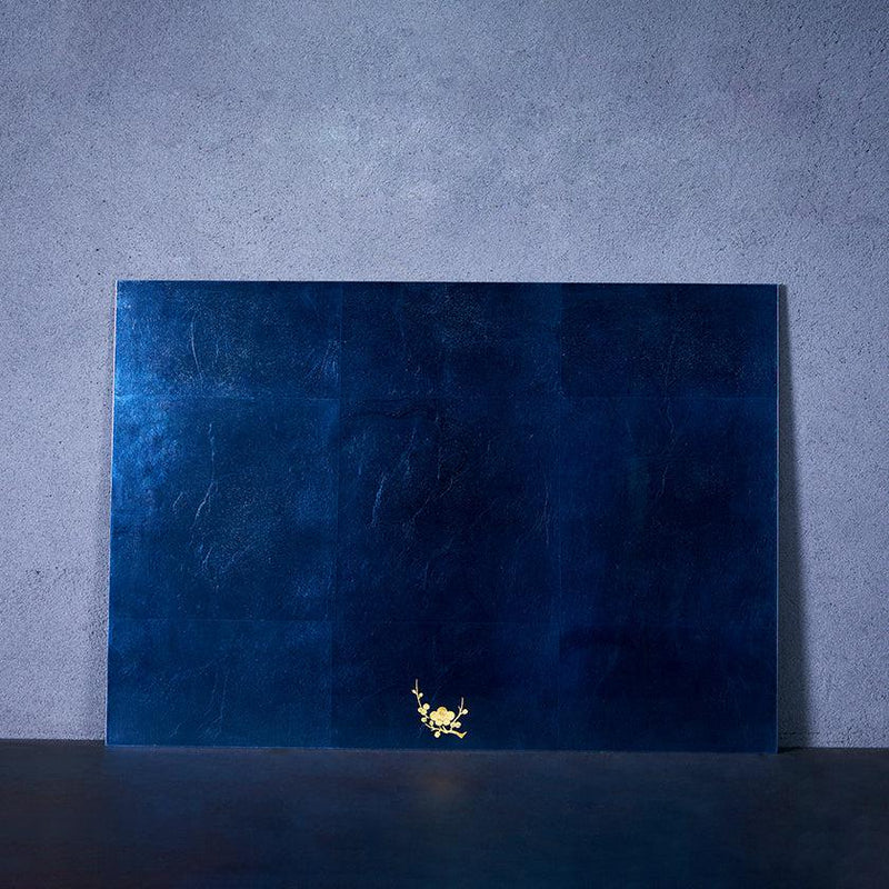 【テーブルマット】KAGA SHIKISAI DEEP BLUE | 金沢箔 | 箔一