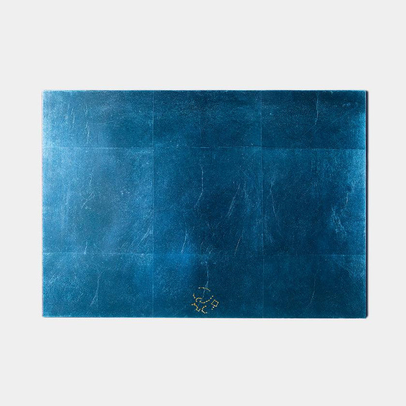 【テーブルマット】KAGA SHIKISAI WATER BLUE | 金沢箔 | 箔一