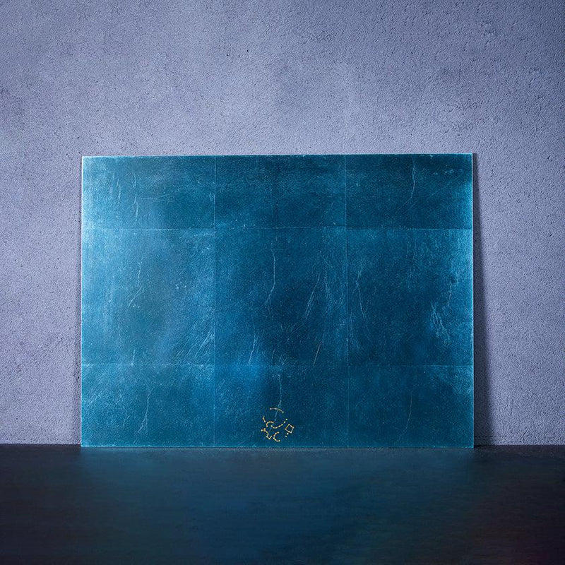 【テーブルマット】KAGA SHIKISAI WATER BLUE | 金沢箔 | 箔一