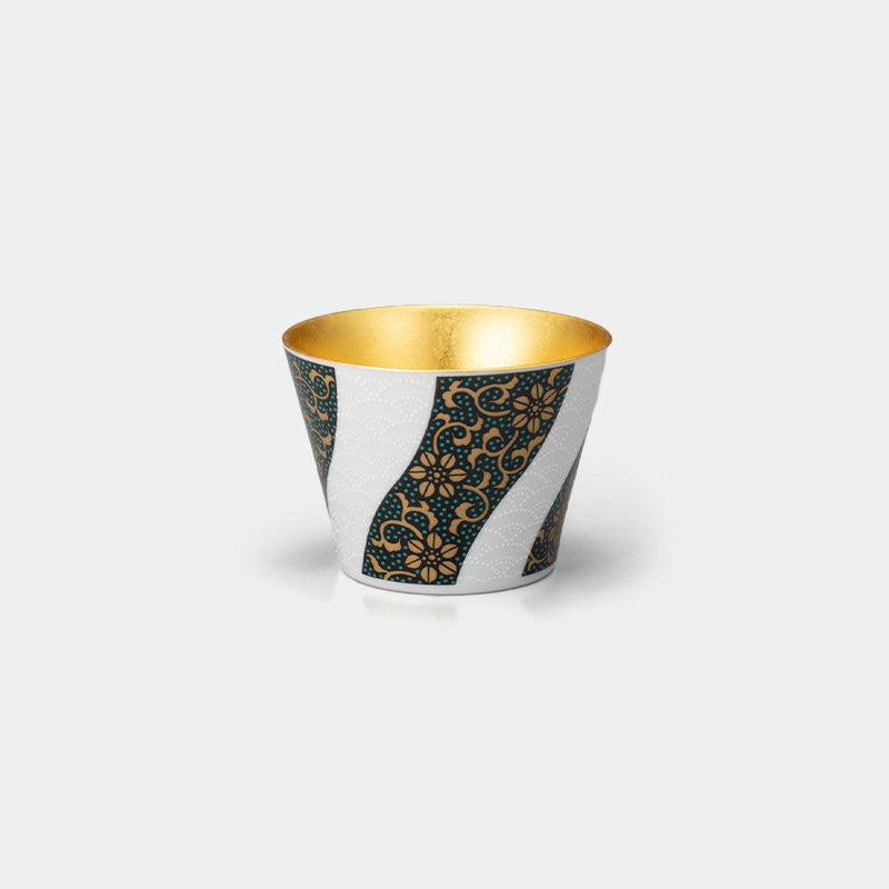 【フリーカップ】九谷焼 青粒フリーカップ | 金沢箔 | 箔一