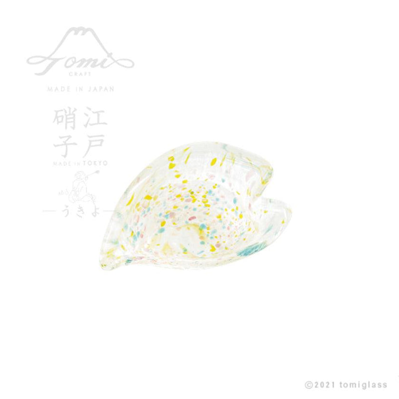 【食器3点セット】うきよヒラリ たまや (小鉢 豆皿 箸置き) | 江戸硝子 | 富硝子