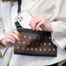 【サコッシュ】 ブラック チョコレート｜西陣織