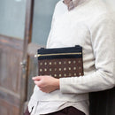 【サコッシュ】 ブラック チョコレート｜西陣織