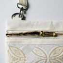 【サコッシュ】 ホワイト ショートケーキ｜西陣織