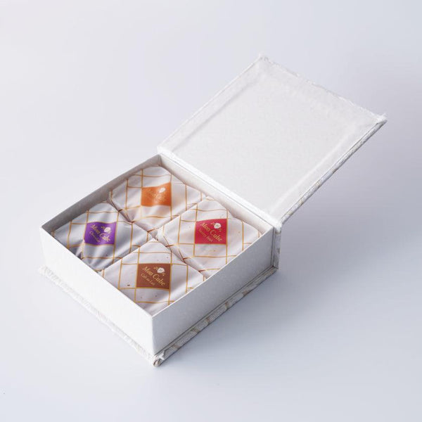 【焼き菓子】ジュエリーボックス <フィナンシェ4つ入> 内箱なし｜西陣織