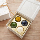 【チョコレート4つ入】ジュエリーボックス＜七宝チョコ (cool tone)＞内箱なし | 西陣織 | RE:NISTA