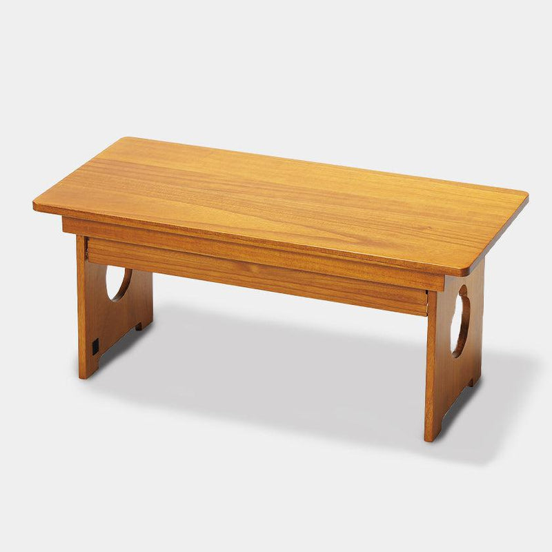【テーブル】桐製 折畳机 (欅色) | 木工