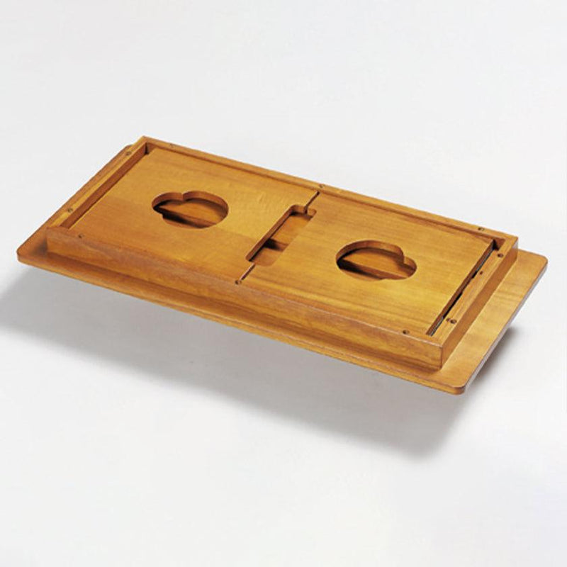 【テーブル】桐製 折畳机 (欅色) | 木工