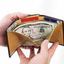 【財布】三折 (硯) | 松阪牛革 | バンビ