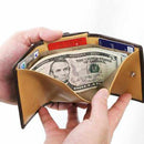 【財布】三折 (豊土) | 松阪牛革 | バンビ