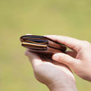 【財布】三折 (豊土) | 松阪牛革 | バンビ