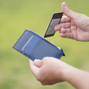 【スマートウォレット】GREDEER  (ネイビー) | 松阪牛革 | バンビ