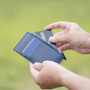 【スマートウォレット】GREDEER  (ネイビー) | 松阪牛革 | バンビ