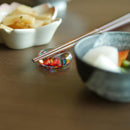 【箸/箸置きセット】まつりはなび | 津軽びいどろ | 北洋硝子 (アデリア)