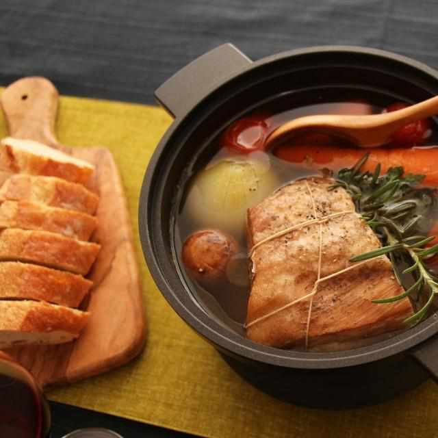【炭鍋】ココット鍋 舞 大 (直火 & IH & オーブン)