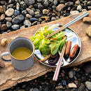 【菜箸】HASHIKURA SEASON01 夕暮色 30cm (食洗機 可) | 若狭の塗箸 | 箸蔵まつかん